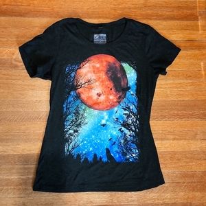 CURBSIDE CLOTHING ARTIST GRAPHIC UNIQUE t-shirt size XL